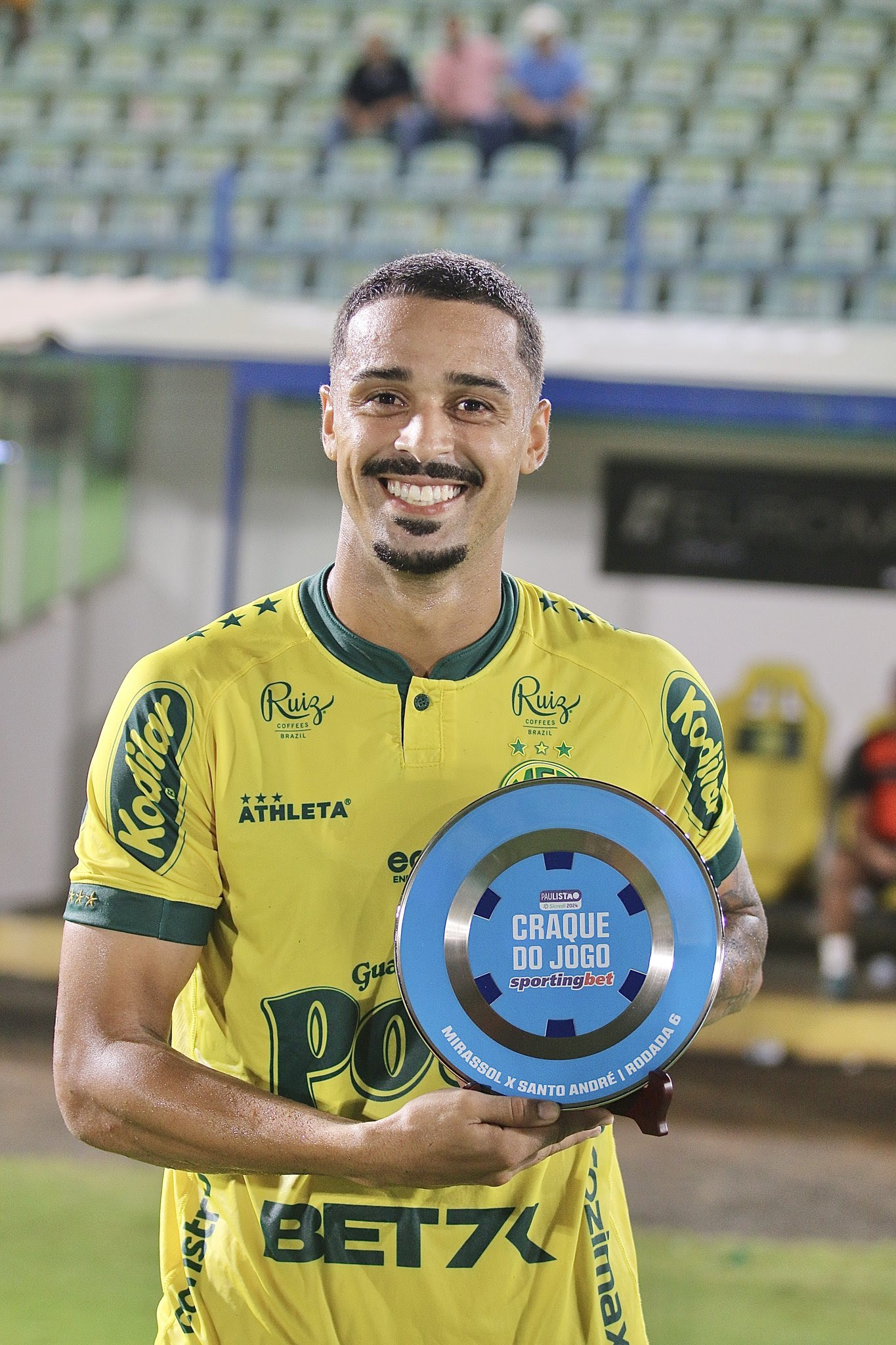 Artilheiro do Paulistão, Guilherme Dellatorre ultrapassa os 50 gols no futebol brasileiro e mostra confiança no Mirassol diante do Palmeiras - Diga Bahia